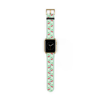 Mint Cherry - Apple Watch Strap
