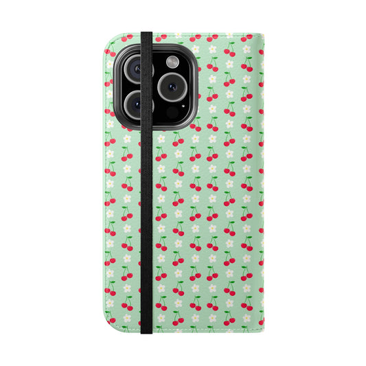 Mint Cherry - Folio Case