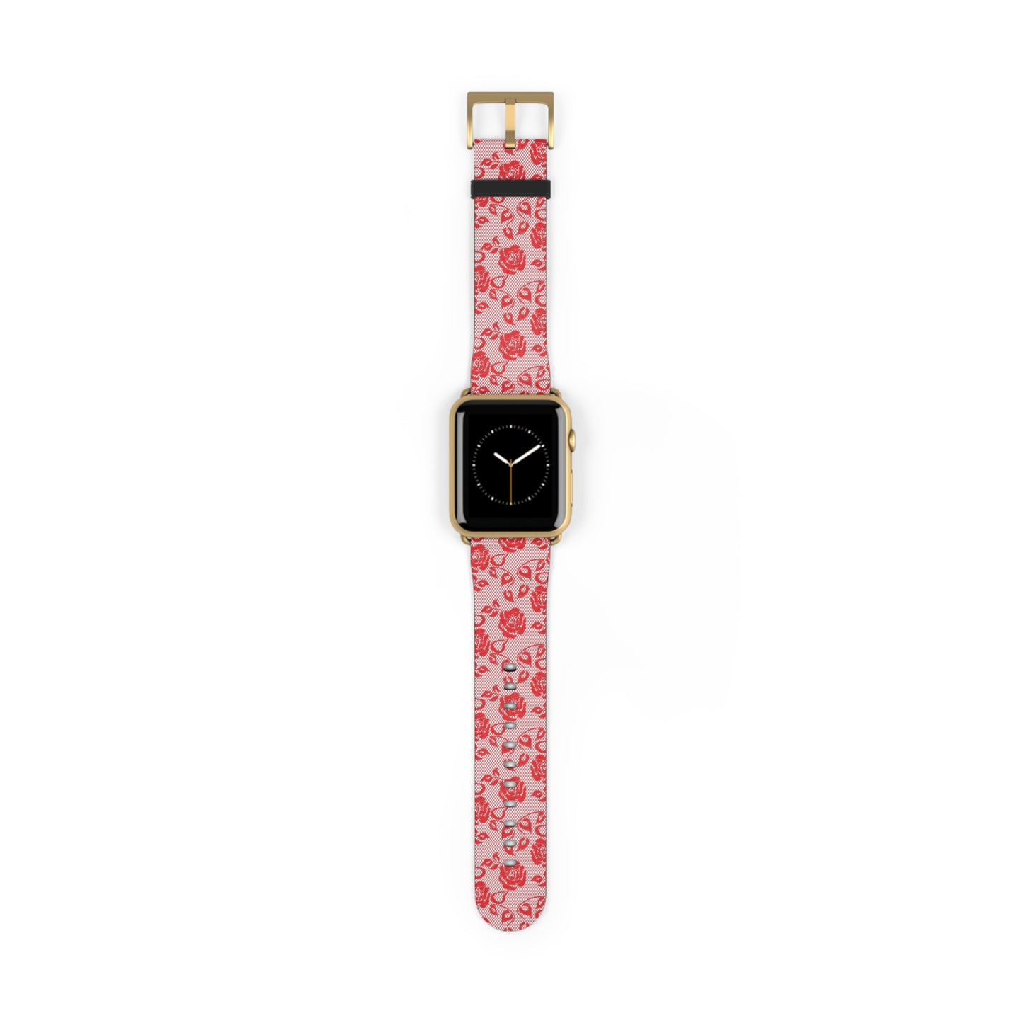 Scarlet Lace - Apple Watch Strap