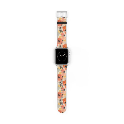 Poppy Paintstorm - Apple Watch Strap