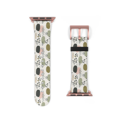 Modern Botanical - Apple Watch Strap