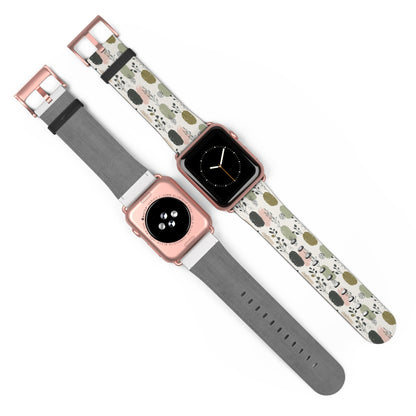 Modern Botanical - Apple Watch Strap