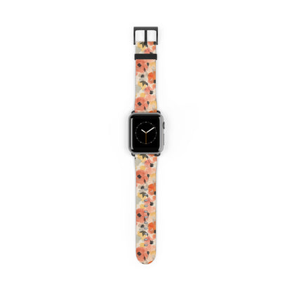Poppy Paintstorm - Apple Watch Strap