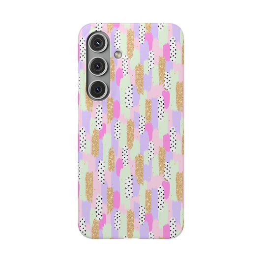 Pink Glam Stroke - Samsung Snap Case