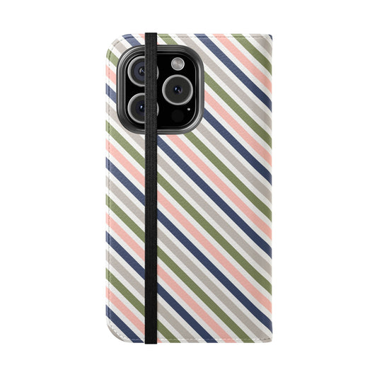 Candy Stripe - Folio Case