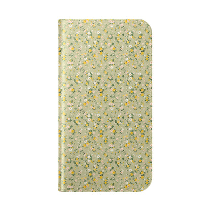 Ditsy Green - Folio Case