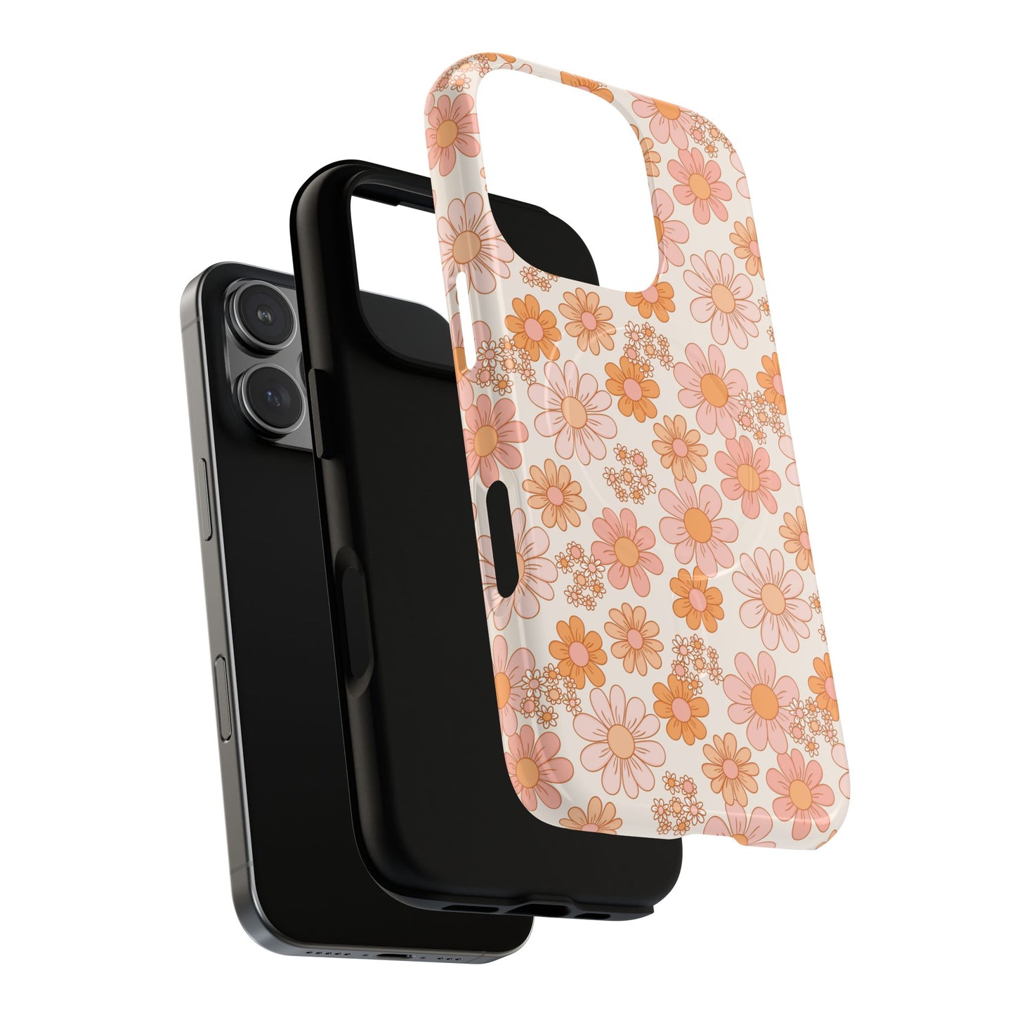 Groovy Blooms - iPhone Tough Magnetic Case