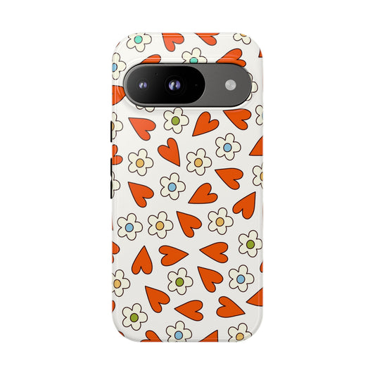 Groovy Love Bloom - Google Pixel Tough Case