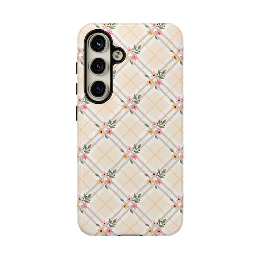 Petal Plaid - Samsung Tough Case