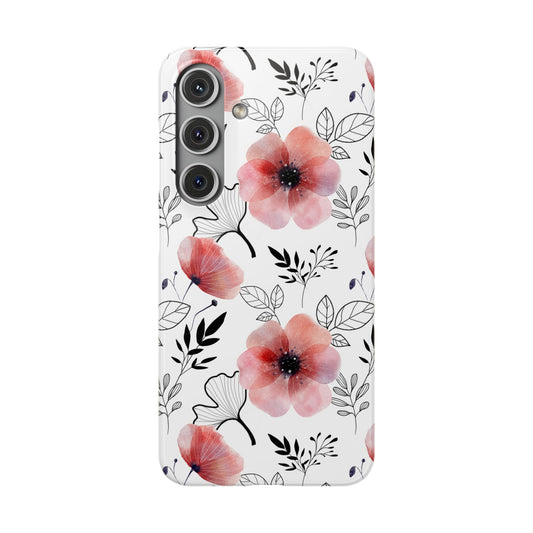 Poppy Petals - Samsung Snap Case