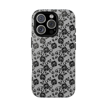 Lace Noir - iPhone Tough Magnetic Case