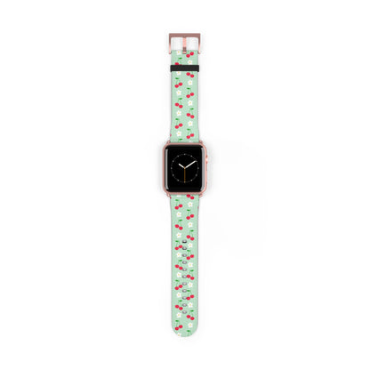 Mint Cherry - Apple Watch Strap
