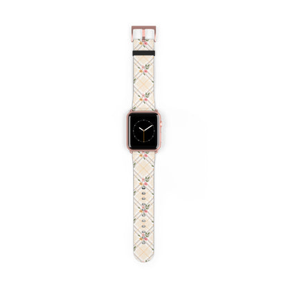 Petal Plaid - Apple Watch Strap