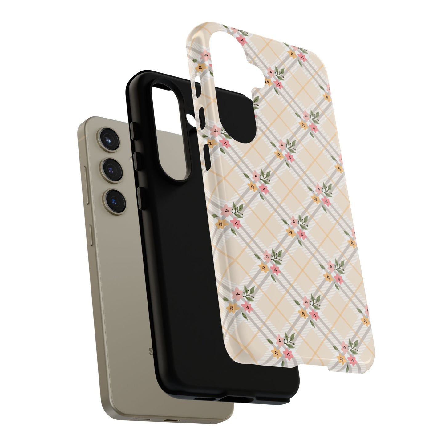 Petal Plaid - Samsung Tough Case