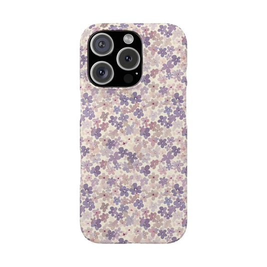Ditsy Lilac - iPhone Snap Case