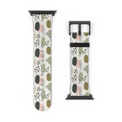 Modern Botanical - Apple Watch Strap