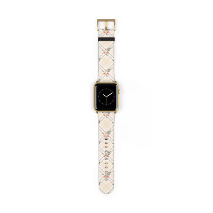 Petal Plaid - Apple Watch Strap