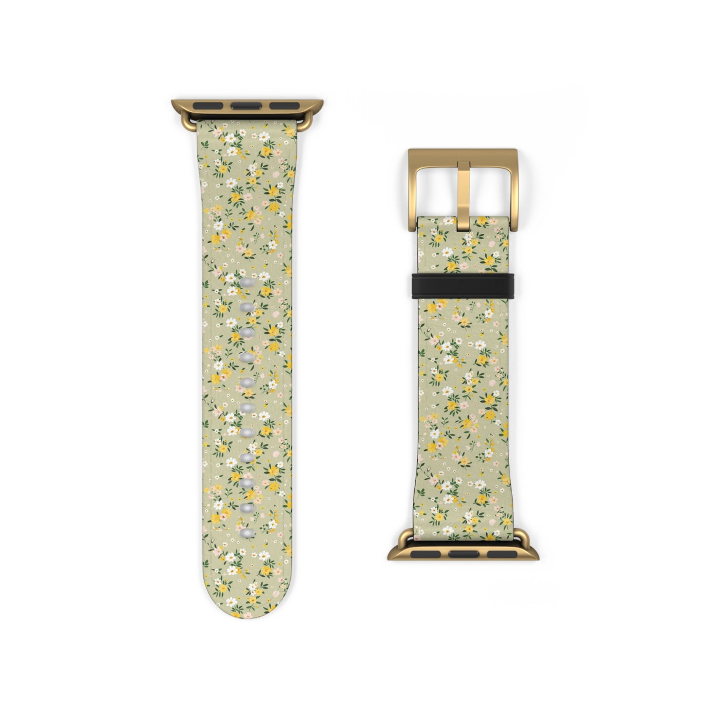 Ditsy Green - Apple Watch Strap