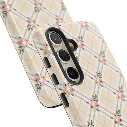 Petal Plaid - Samsung Tough Case