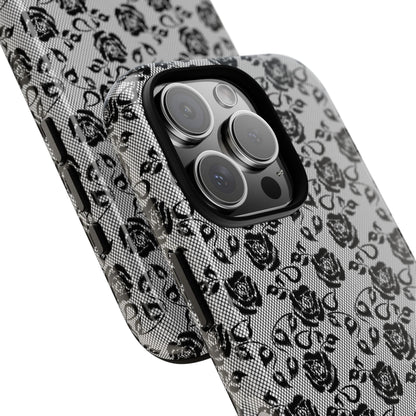 Lace Noir - iPhone Tough Case