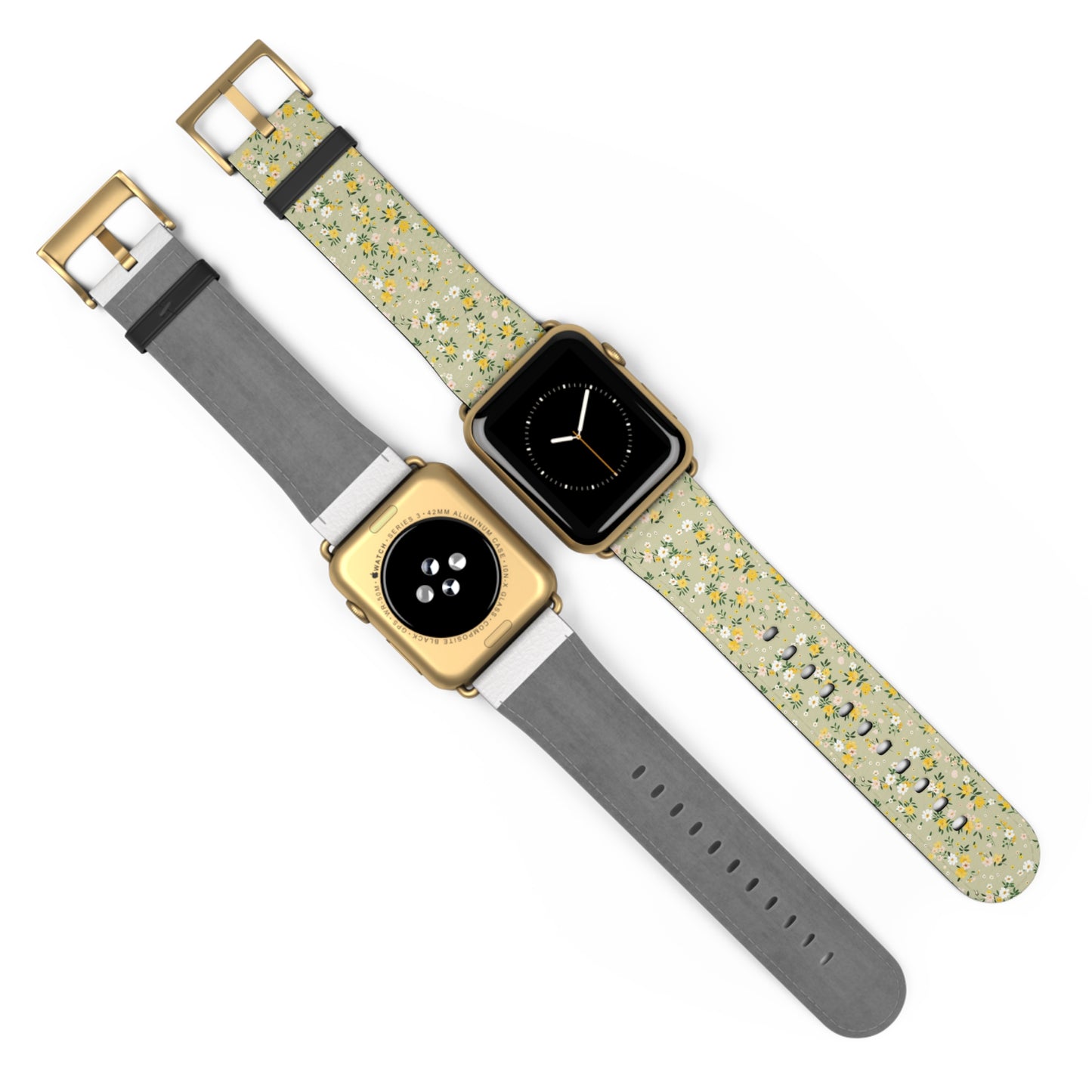 Ditsy Green - Apple Watch Strap