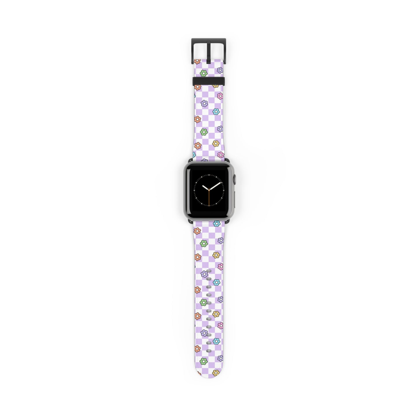 Checkered Bloom - Apple Watch Strap