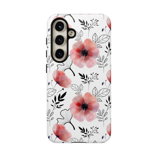 Poppy Petals - Samsung Tough Case