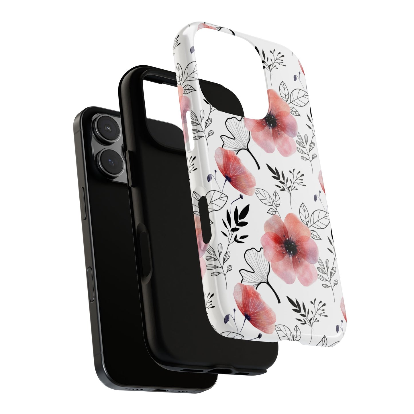 Poppy Petals - iPhone Tough Case
