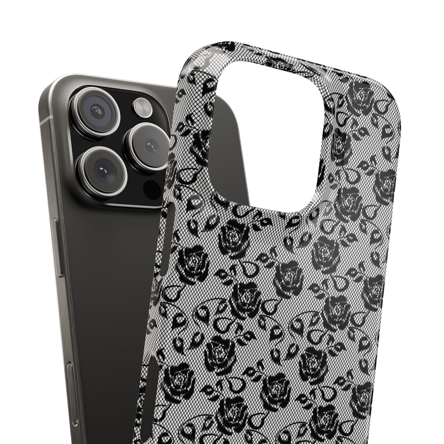 Lace Noir - iPhone Snap Case