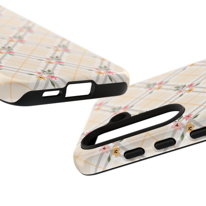 Petal Plaid - Samsung Tough Case