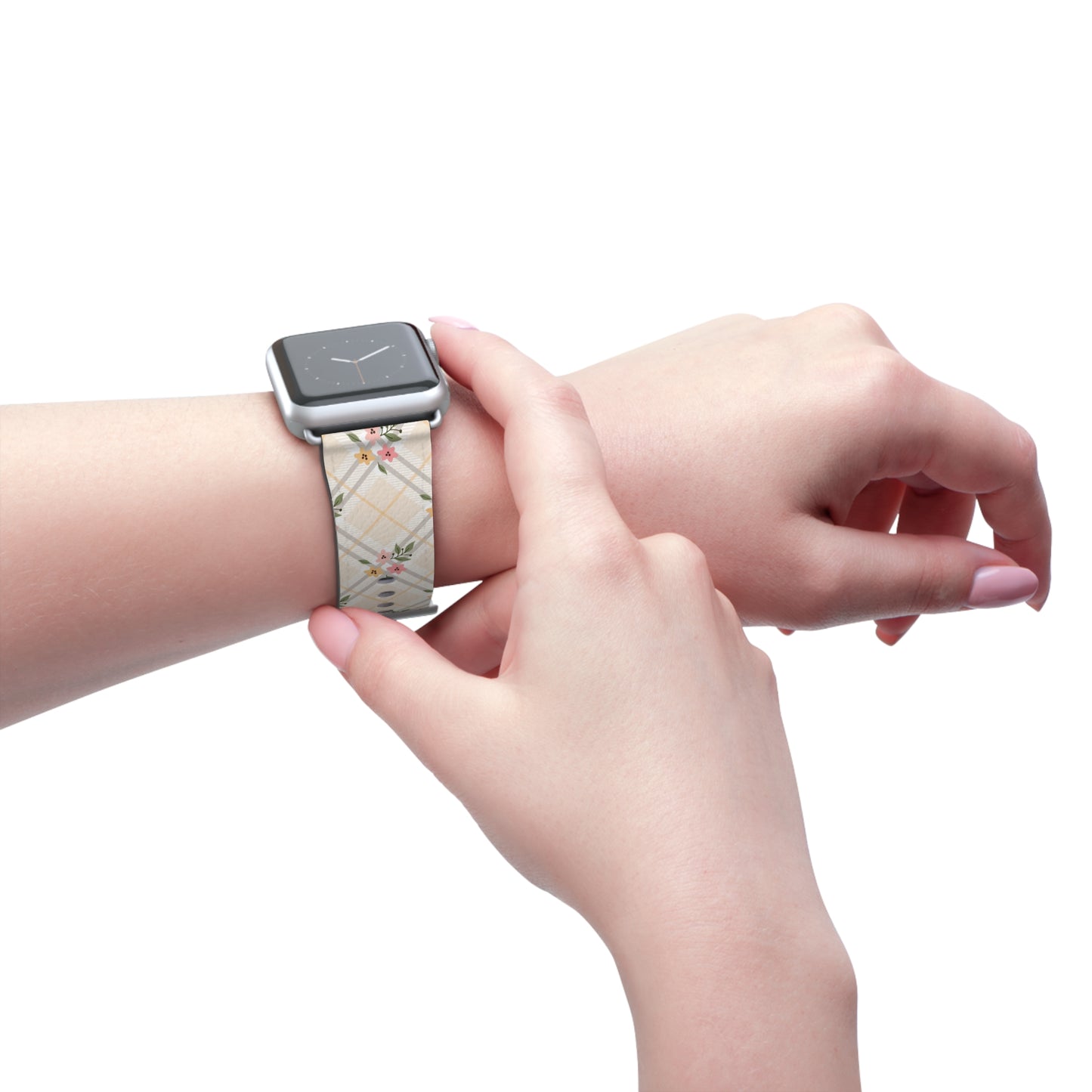 Petal Plaid - Apple Watch Strap