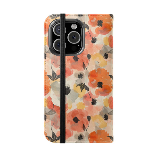 Poppy Paintstorm - Folio Case