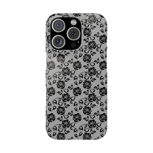Lace Noir - iPhone Snap Case