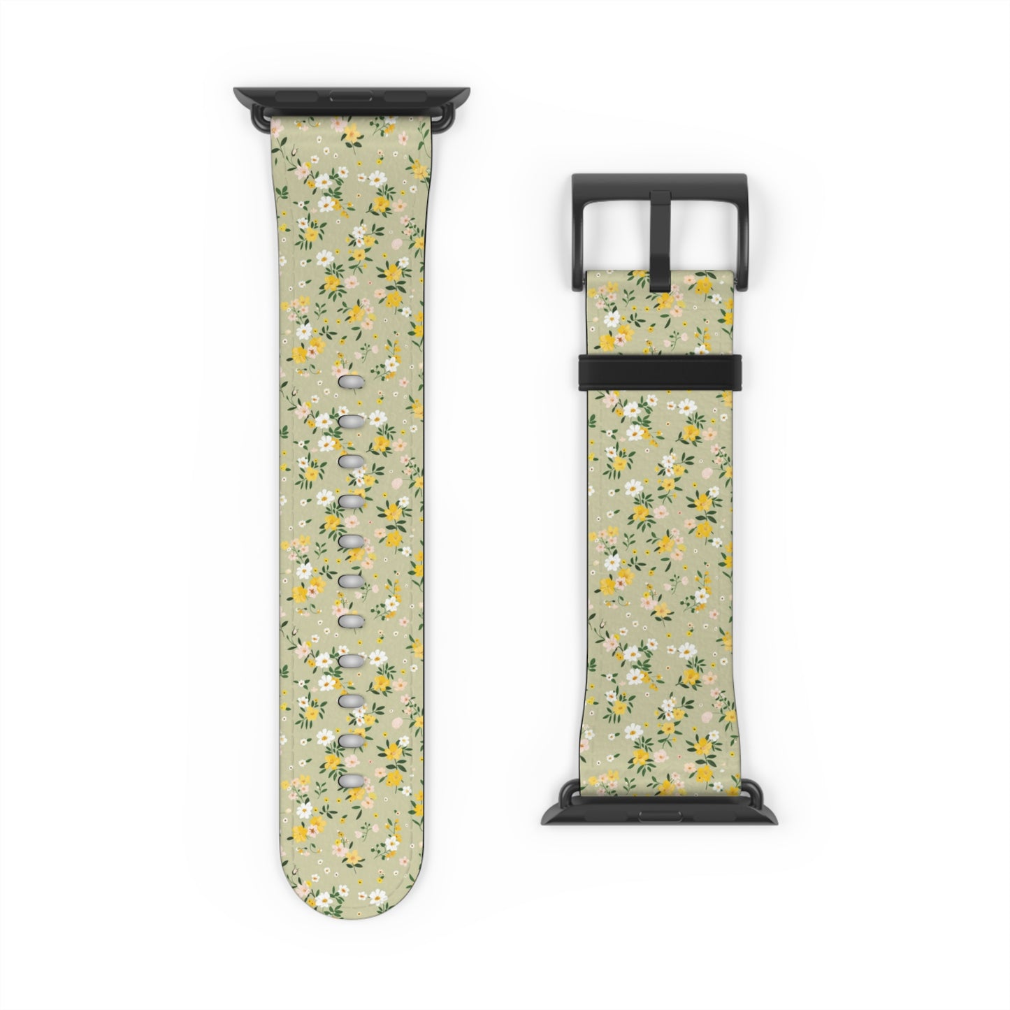 Ditsy Green - Apple Watch Strap