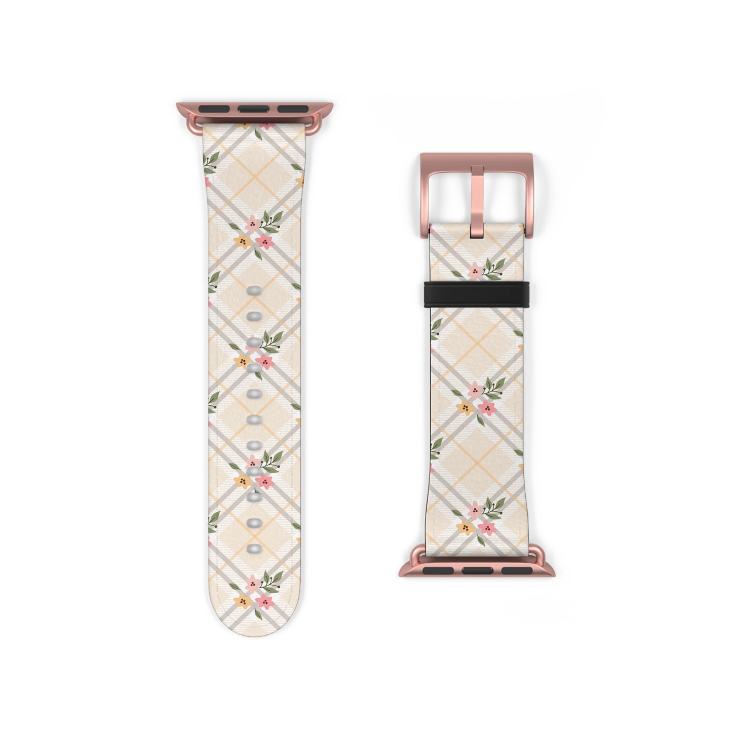 Petal Plaid - Apple Watch Strap