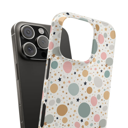 Pastel Stardust - iPhone Snap Case