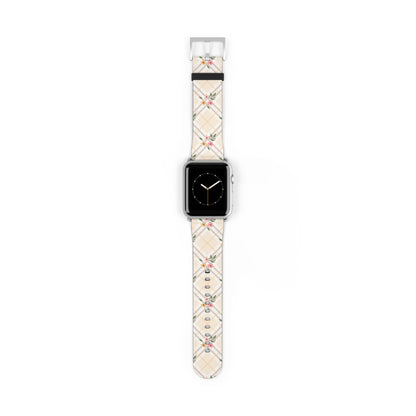 Petal Plaid - Apple Watch Strap