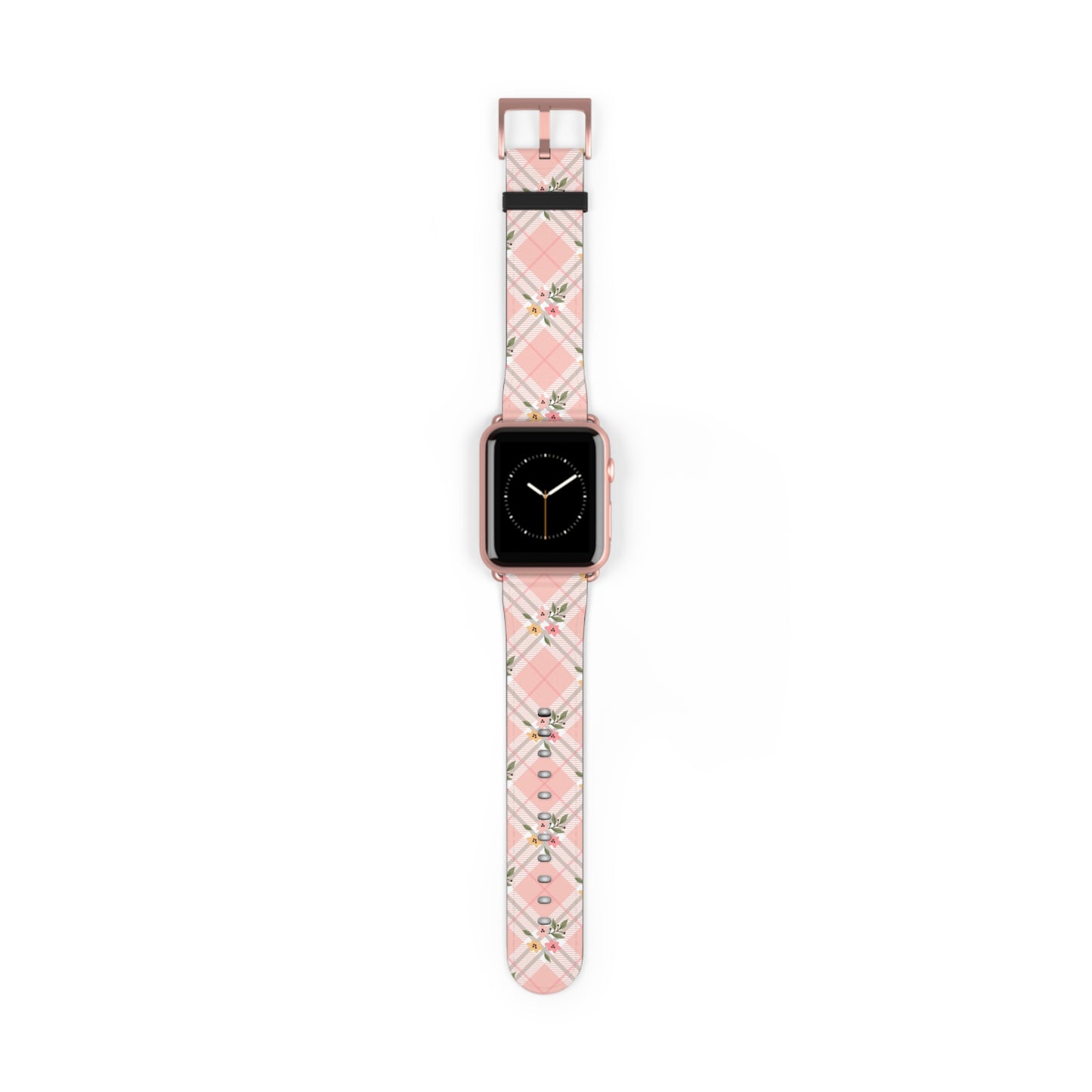 Pink Argyle - Apple Watch Strap