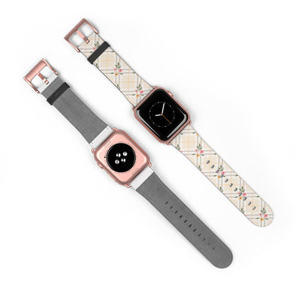 Petal Plaid - Apple Watch Strap