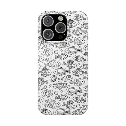 Bubble Doodle - iPhone Snap Case