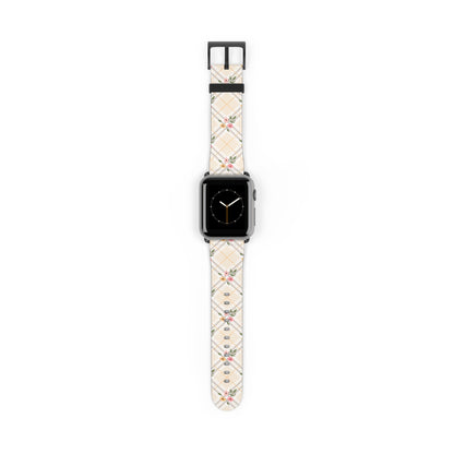 Petal Plaid - Apple Watch Strap