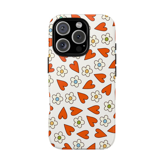 Groovy Love Bloom - iPhone Tough Case