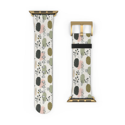 Modern Botanical - Apple Watch Strap