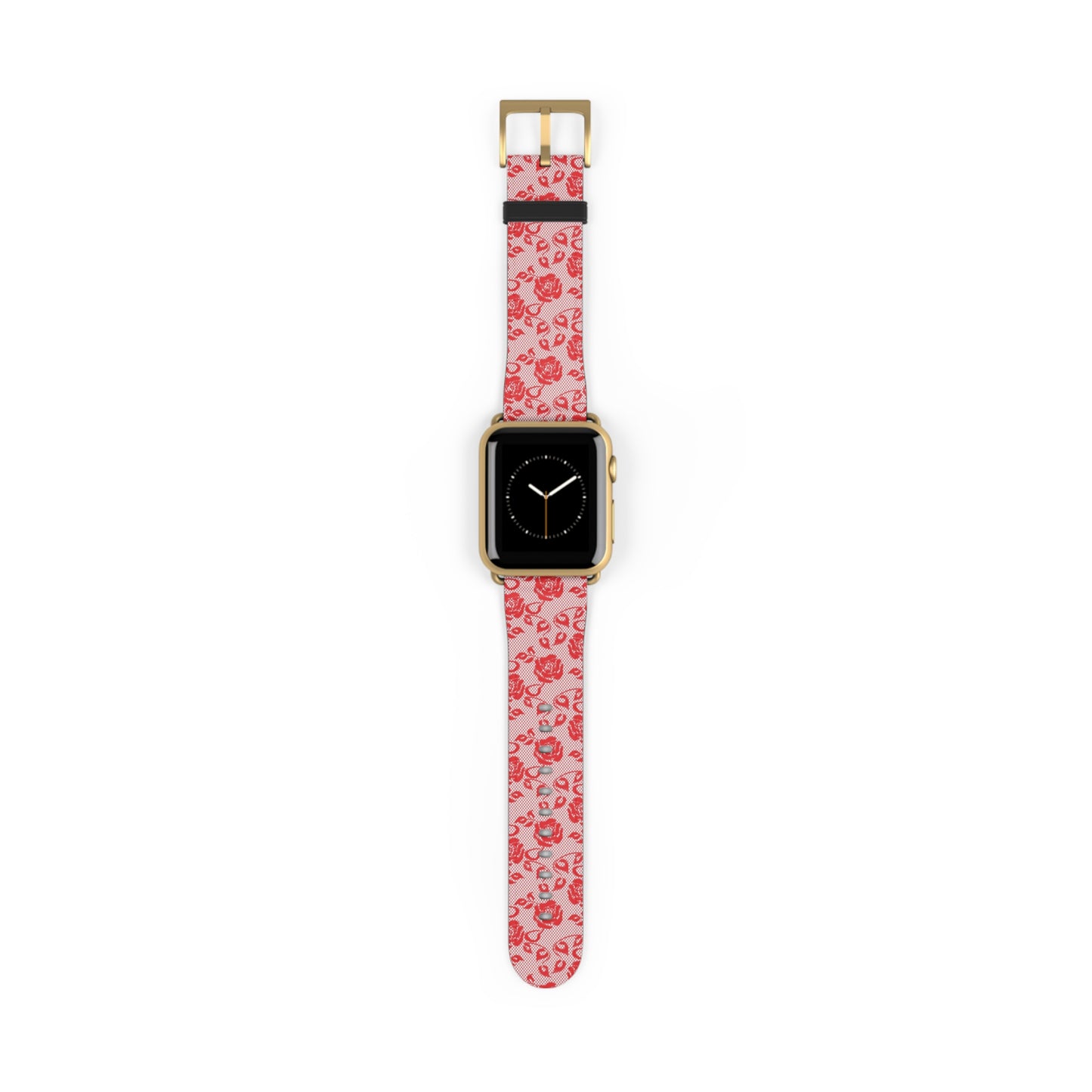 Scarlet Lace - Apple Watch Strap
