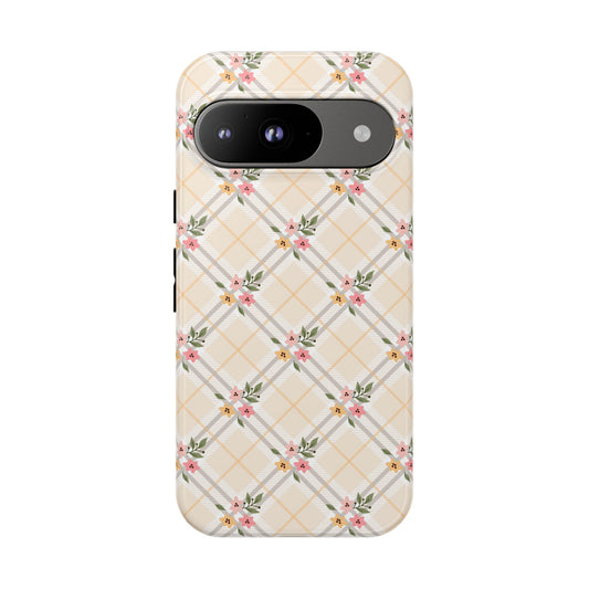 Petal Plaid - Google Pixel Tough Case