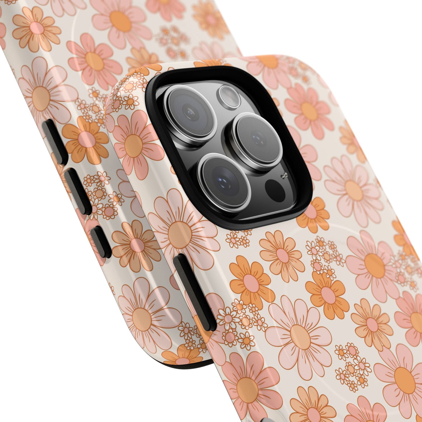 Groovy Blooms - iPhone Tough Magnetic Case