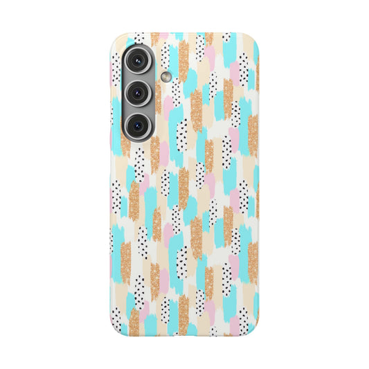 Blue Glam Stroke - Samsung Snap Case