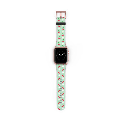 Mint Cherry - Apple Watch Strap