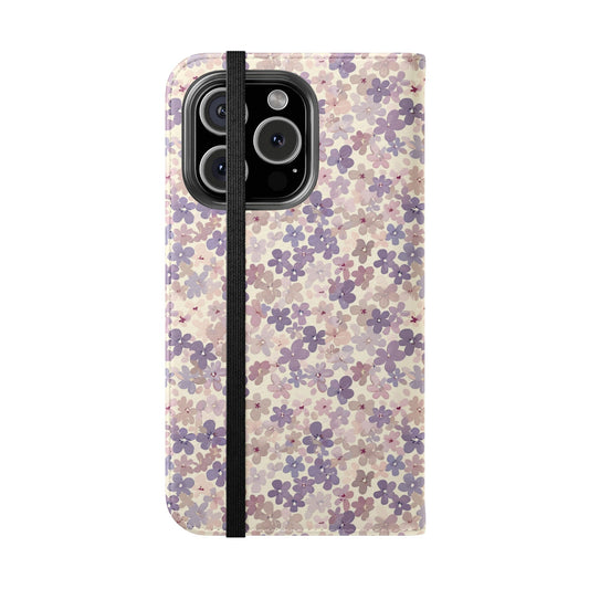 Ditsy Lilac - Folio Case