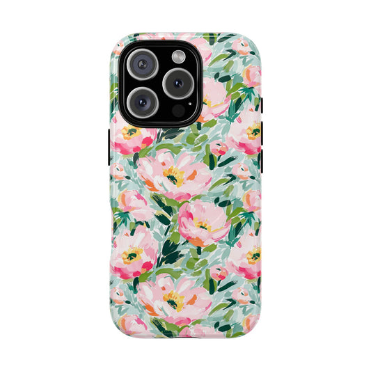 Watercolour Blossom - iPhone Tough Magnetic Case
